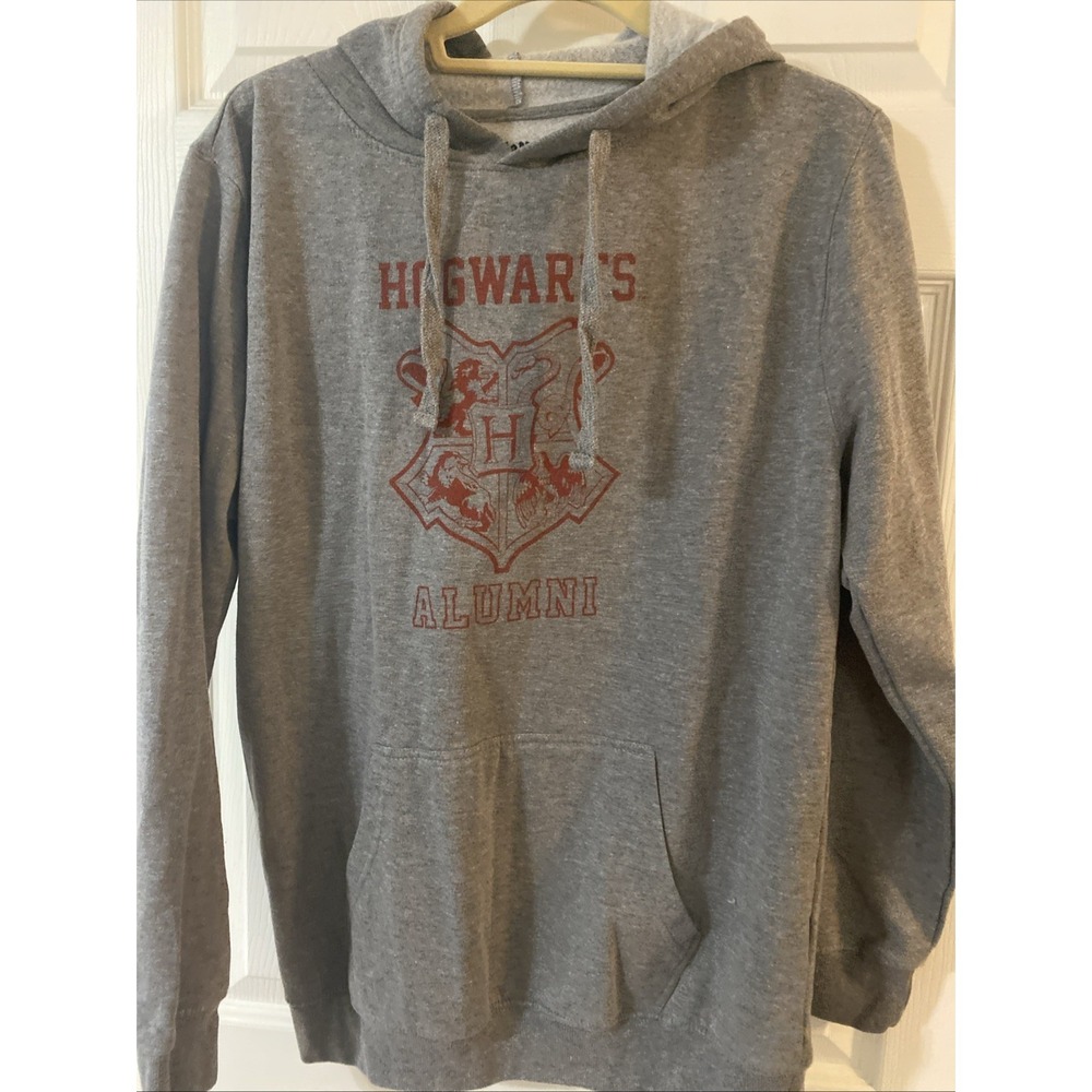 Harry Potter Wizarding World  Hogwarts Almuni hoodie sweatshirt‎ Size M unisex